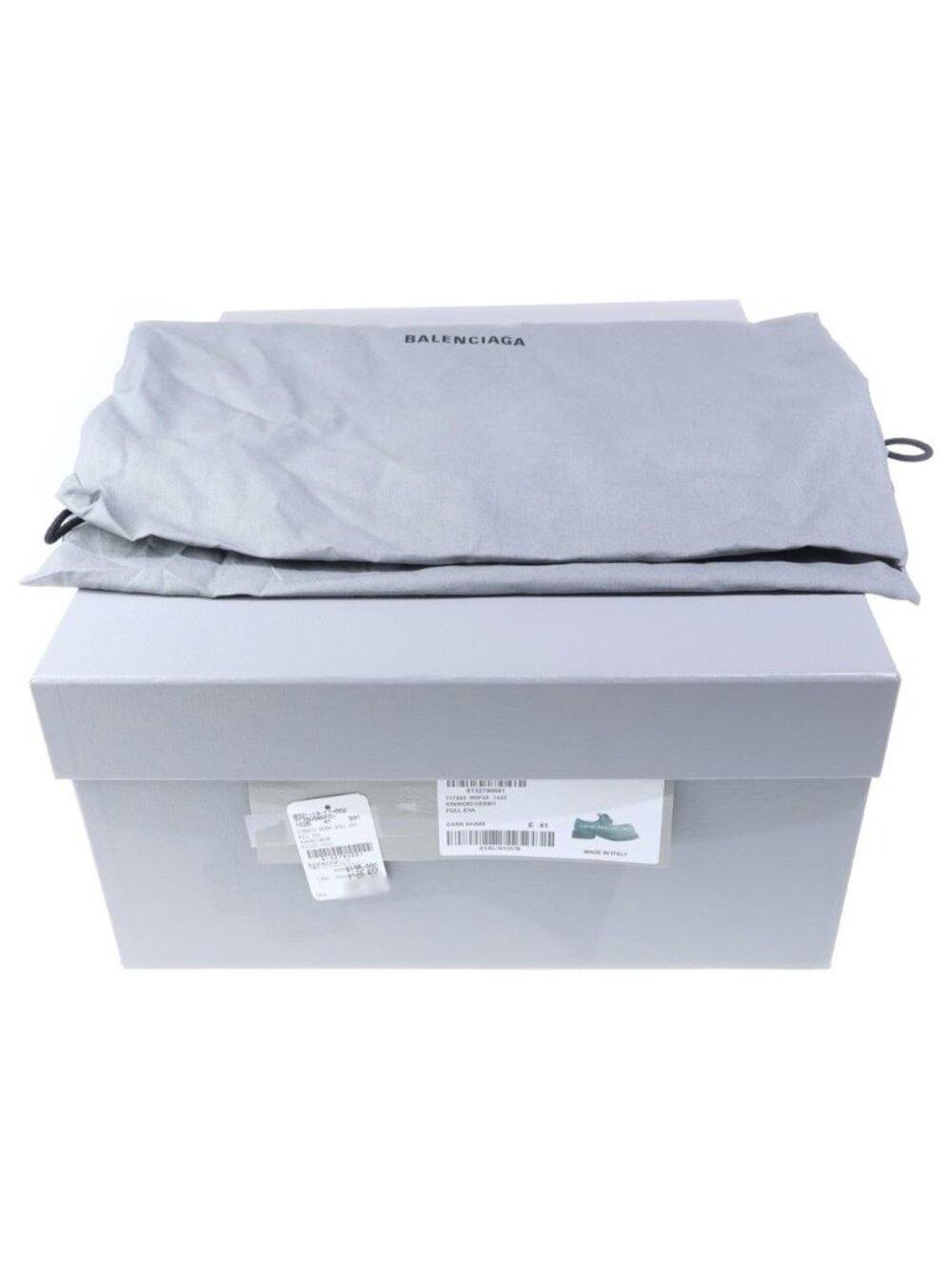 Balenciaga Steroid Derby Low Cut Shoes Green - Picture 6 of 6